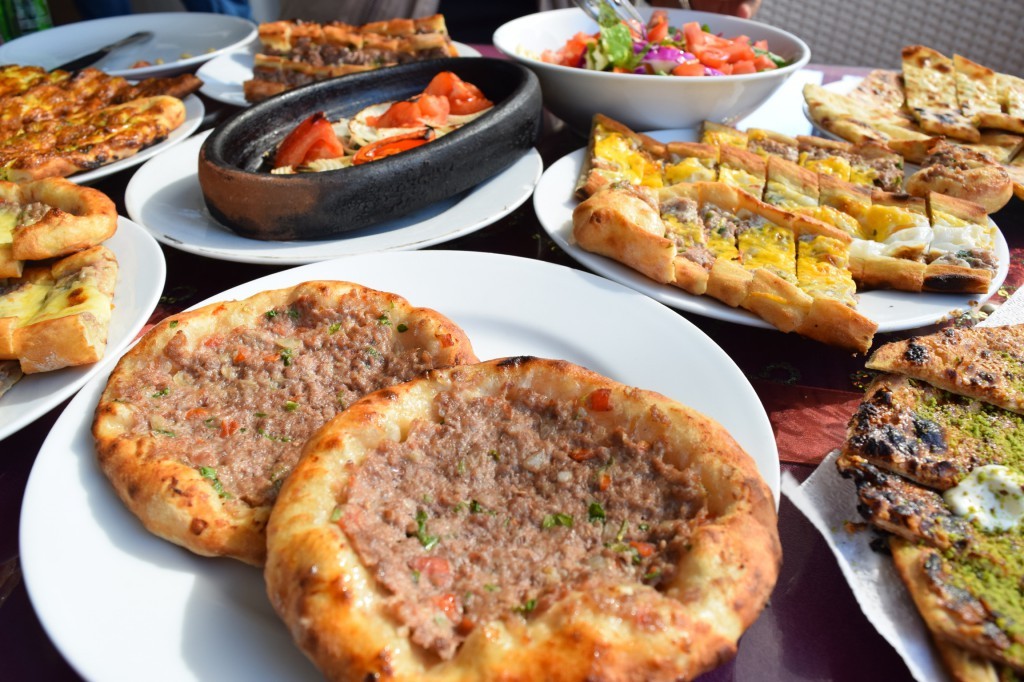 Yuvarlak pide kıstırma